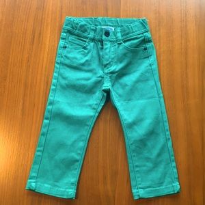 Jacadi Kelly Green Straight Jeans